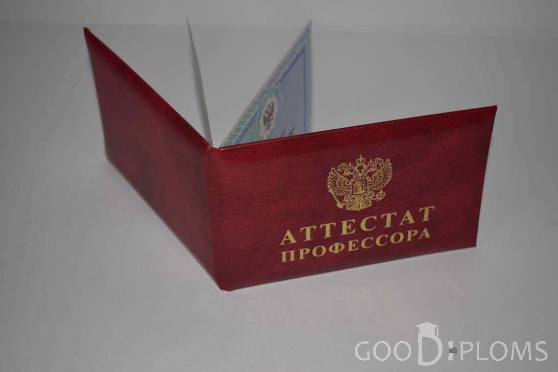 Аттестат Профессора - Обратная Сторона период выдачи 2015-2020 -  Львов